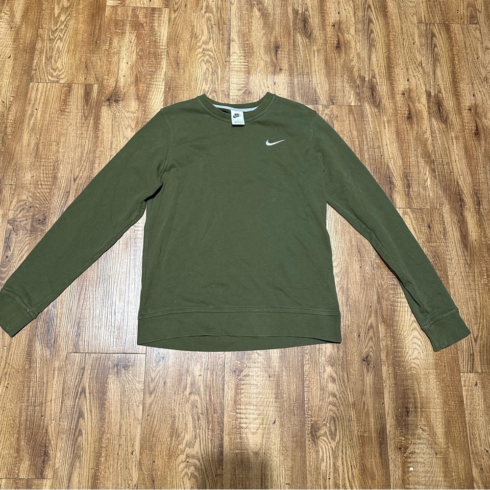 Nike Sportswear Club Fleece Crewneck Pullover - Green
